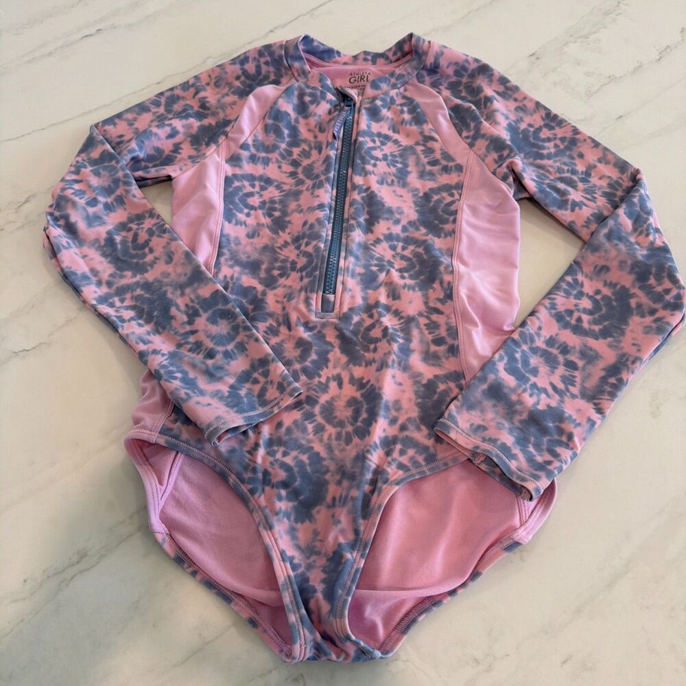 Athleta Girl Long Sleeve One Piece Swimsuit XL/14